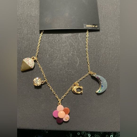 NEW COACH CHARM NECKLACE - Picture 6 of 7